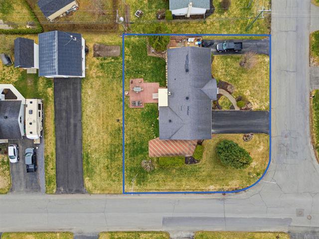 Traçage du terrain sans le lot avec le garage