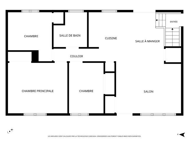 Plan rez-de-chaussée