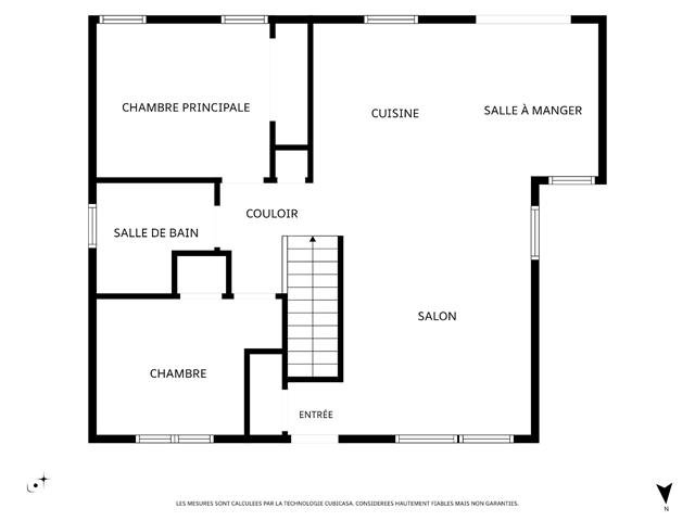 Plan rez-de-chaussée