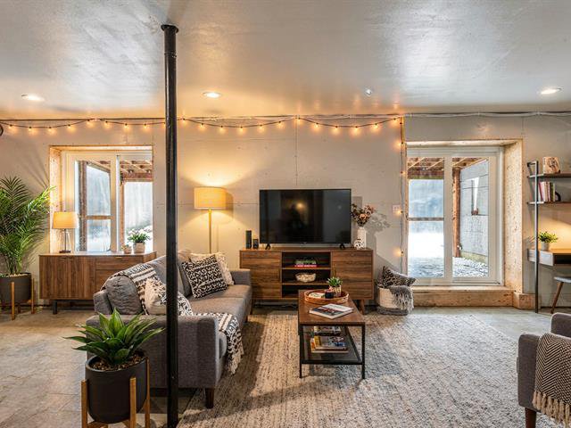 Basement : AI image of potential family room