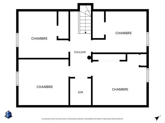 Plan 2e étage