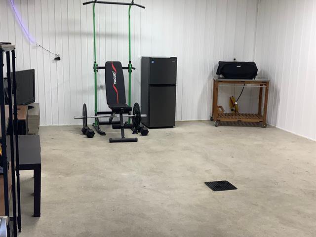 Intérieur garage détaché