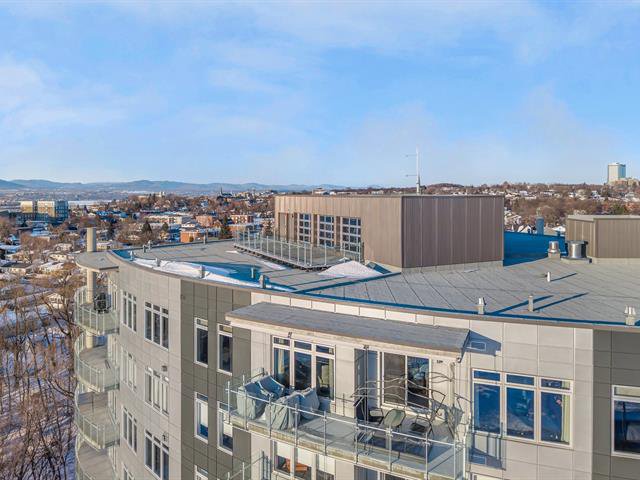 Vue de la terrasse commune