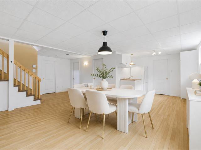 Sous-sol : table et chaises ia