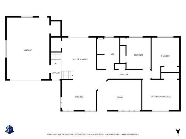 Plan du rez-de-chaussée