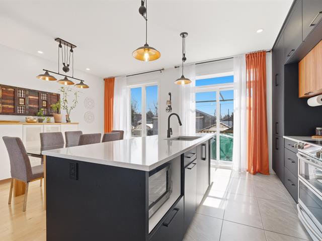 Cuisine : Comptoir en quartz