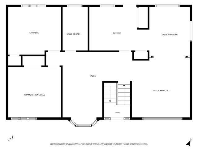 Plan du rez-de-chaussée
