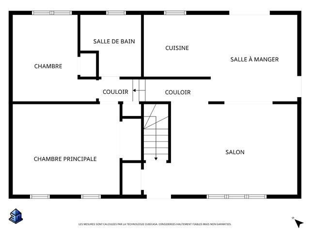Plan du rez-de-chaussée
