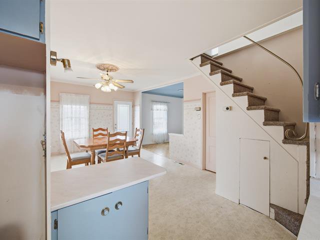 Staircase leading to the bedroom floor