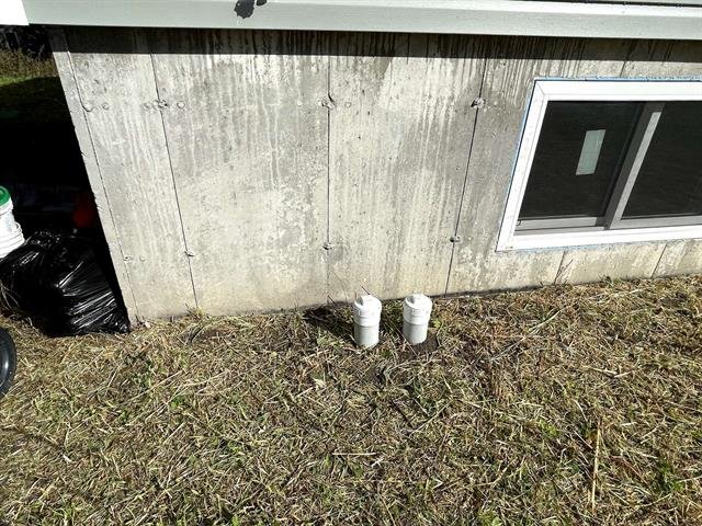 Cheminées de nettoyage du drain de fondation