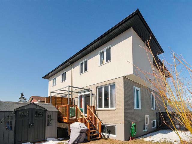 Face arrière : Mur extérieur en acrylique et briques