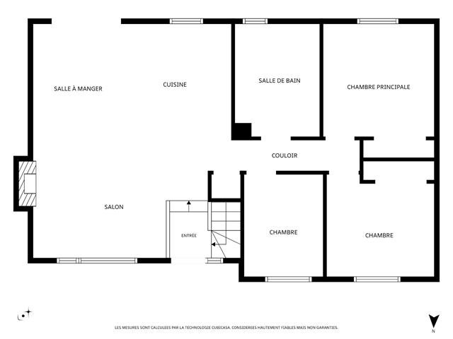 Plan du rez-de-chaussée
