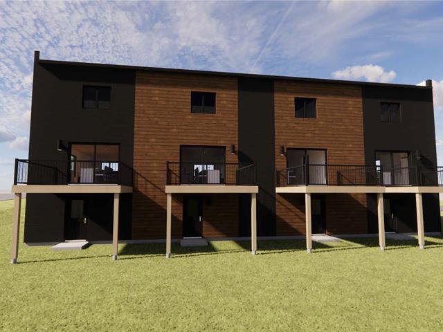 Back facade