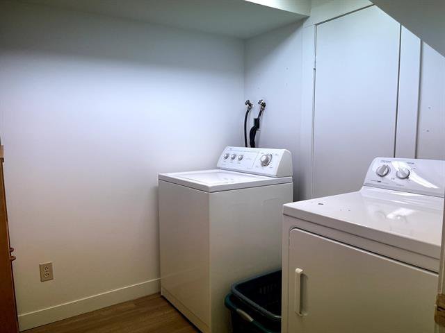 Salle de lavage : Sous-sol