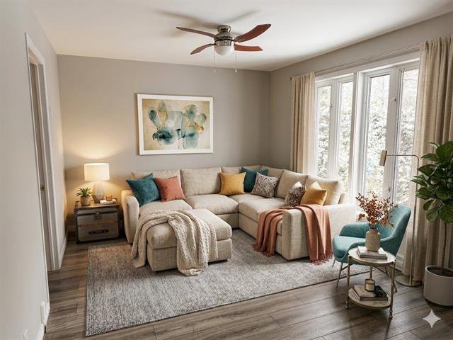 Salon : aperçu staging virtuel